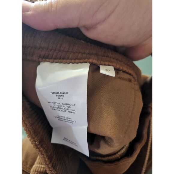 NWT CLOSED Logan Skirt In Tobacco sz 30 - Picture 5 of 6